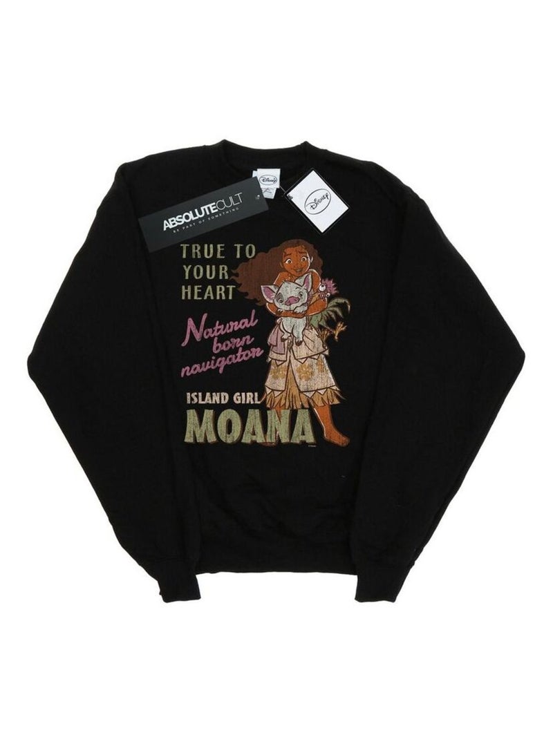 Disney - Sweat NATURAL BORN NAVIGATOR Noir - Kiabi