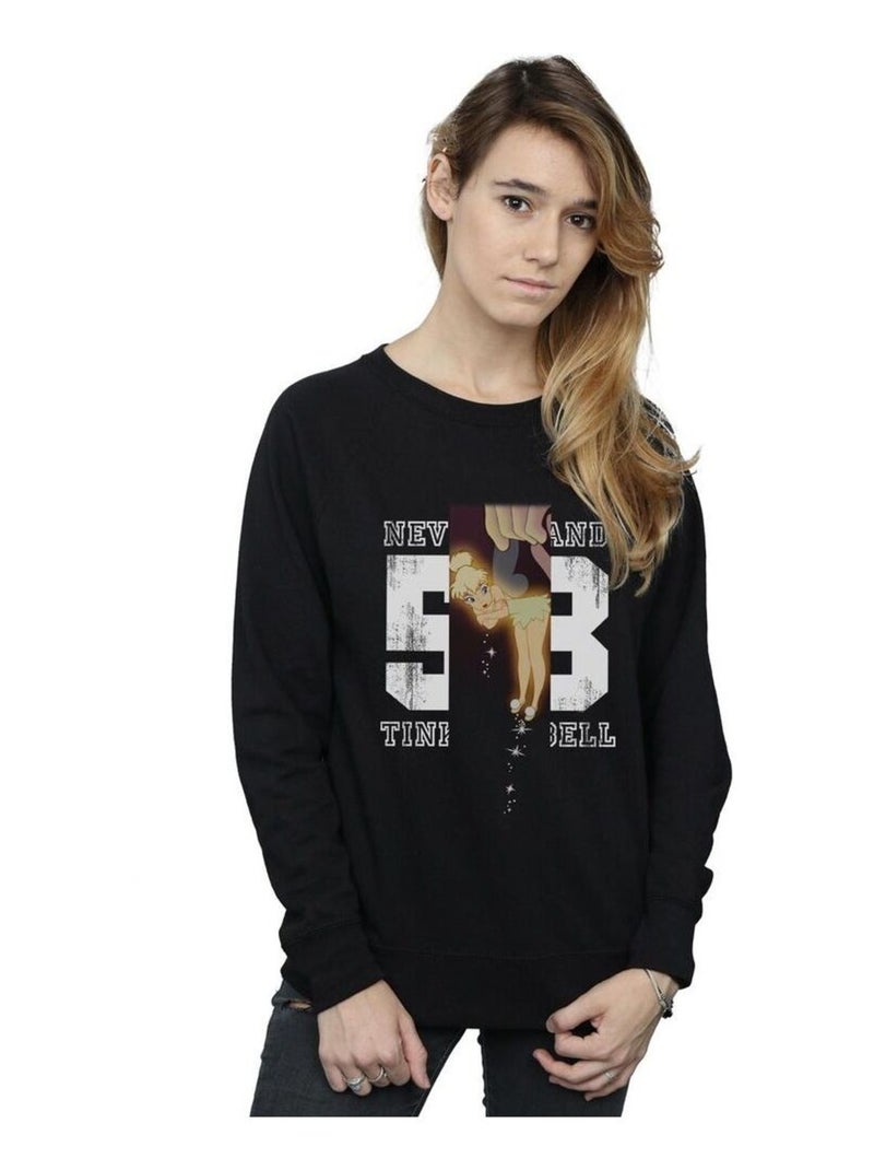 Disney - Sweat NEVERLAND Noir - Kiabi
