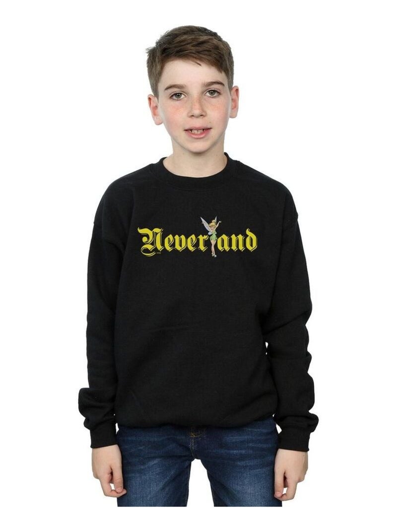 Disney - Sweat NEVERLAND Noir - Kiabi