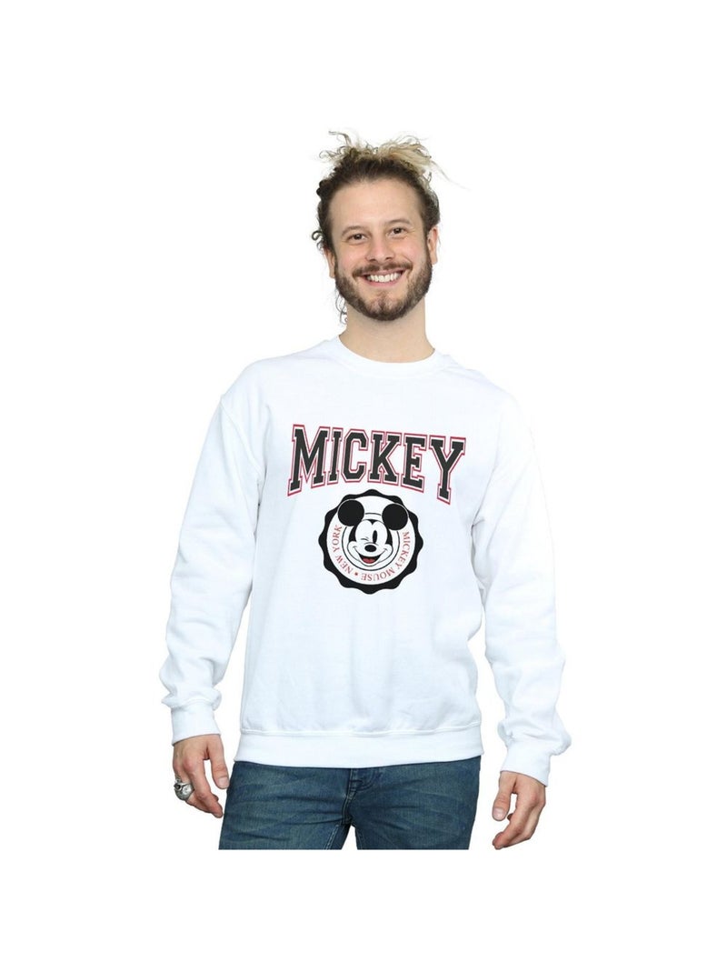 Disney - Sweat NEW YORK Blanc - Kiabi