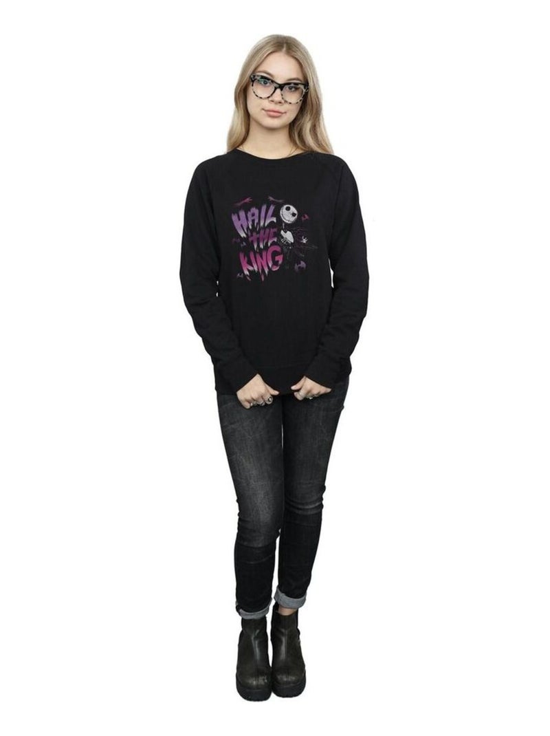 Disney - Sweat NIGHTMARE BEFORE CHRISTMAS HAIL THE KING Noir - Kiabi