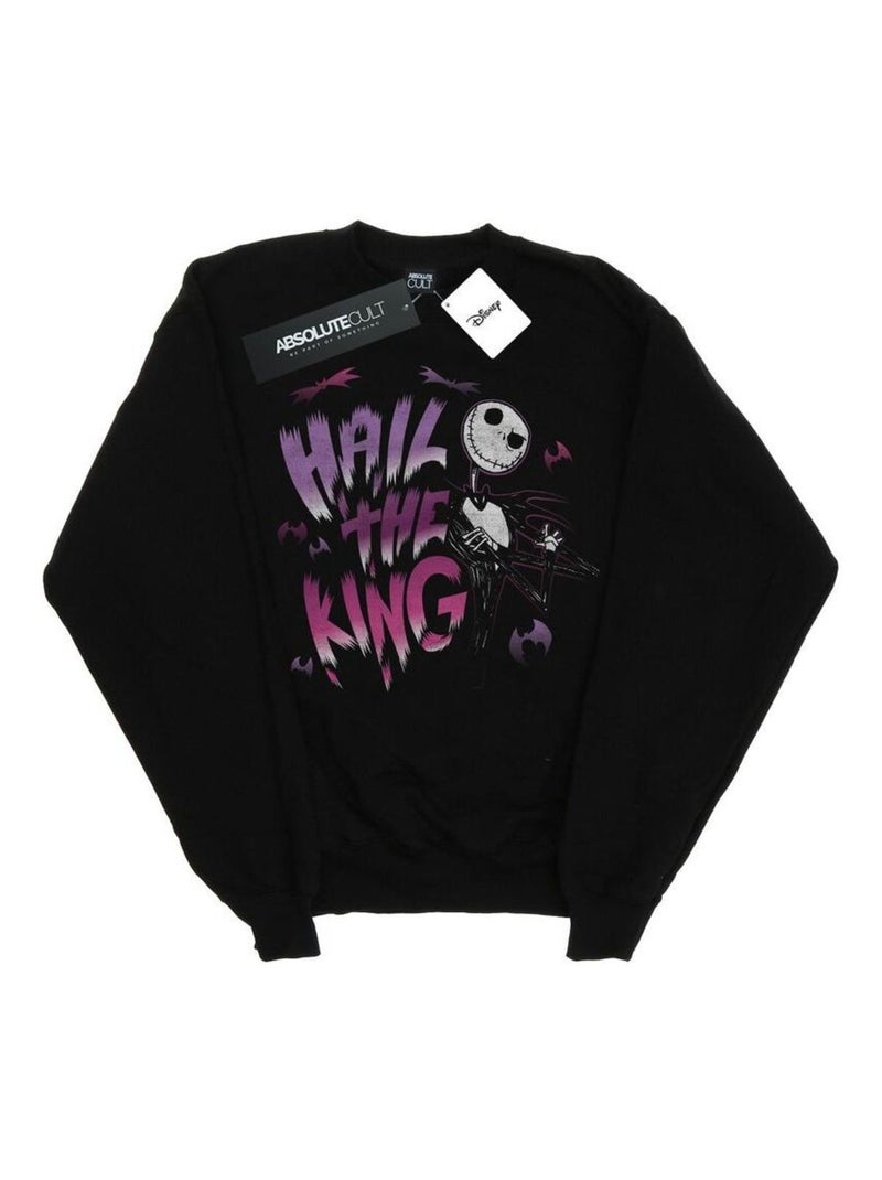 Disney - Sweat NIGHTMARE BEFORE CHRISTMAS HAIL THE KING Noir - Kiabi