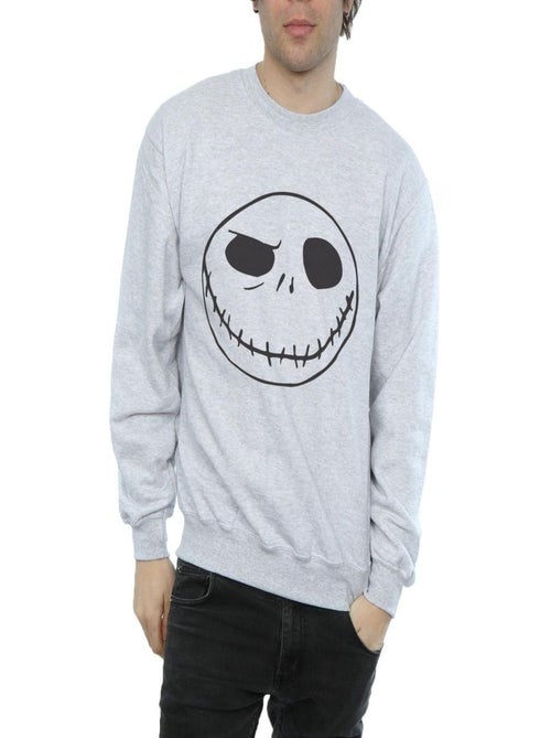Disney - Sweat NIGHTMARE BEFORE CHRISTMAS JACK'S BIG FACE - Kiabi Disney - Sweat NIGHTMARE BEFORE CHRISTMAS JACK'S BIG FACE - Kiabi