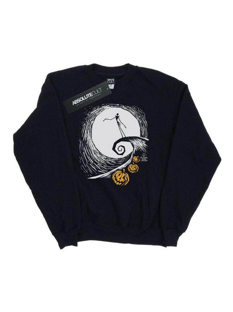 Disney - Sweat NIGHTMARE BEFORE CHRISTMAS JACK'S LAMENT Noir - Kiabi
