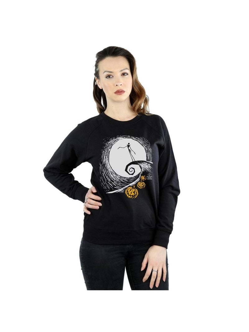Disney - Sweat NIGHTMARE BEFORE CHRISTMAS JACK'S LAMENT Noir - Kiabi