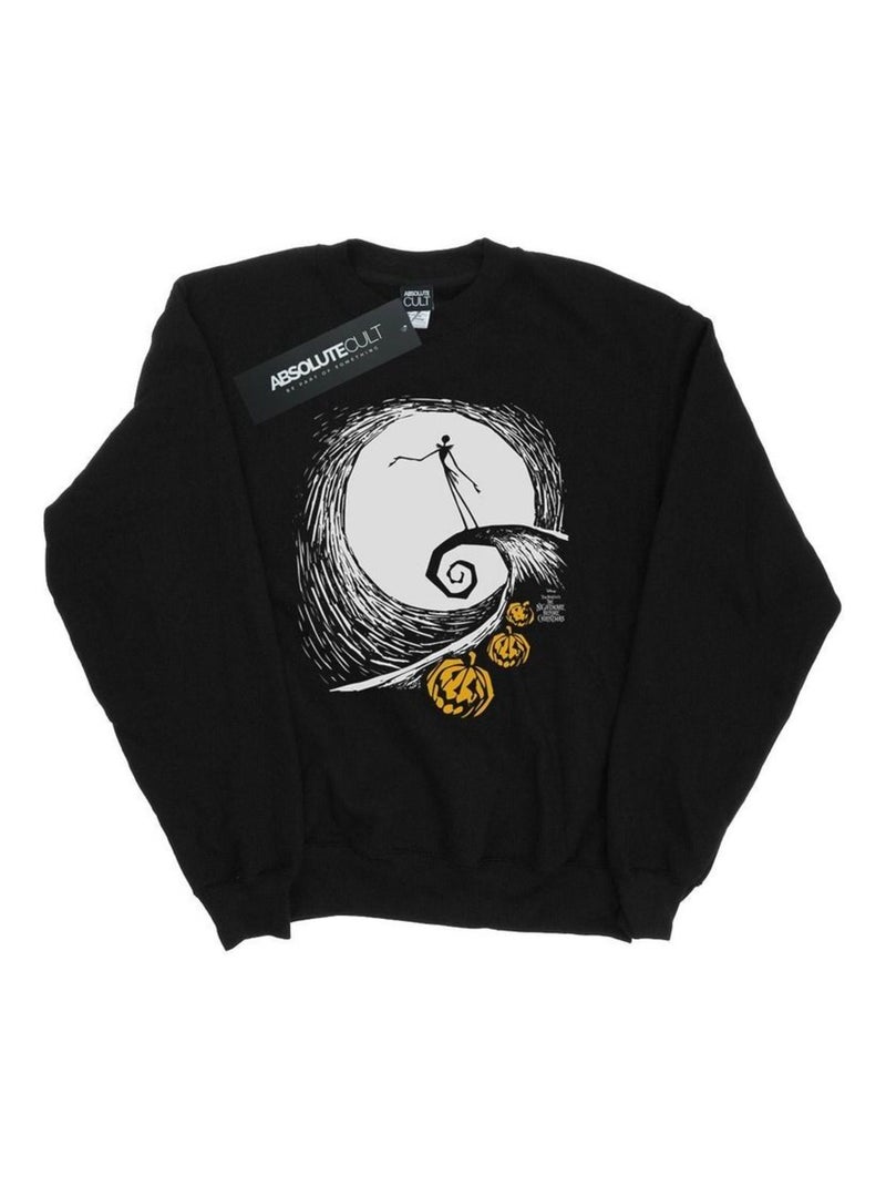 Disney - Sweat NIGHTMARE BEFORE CHRISTMAS JACK'S LAMENT Noir - Kiabi