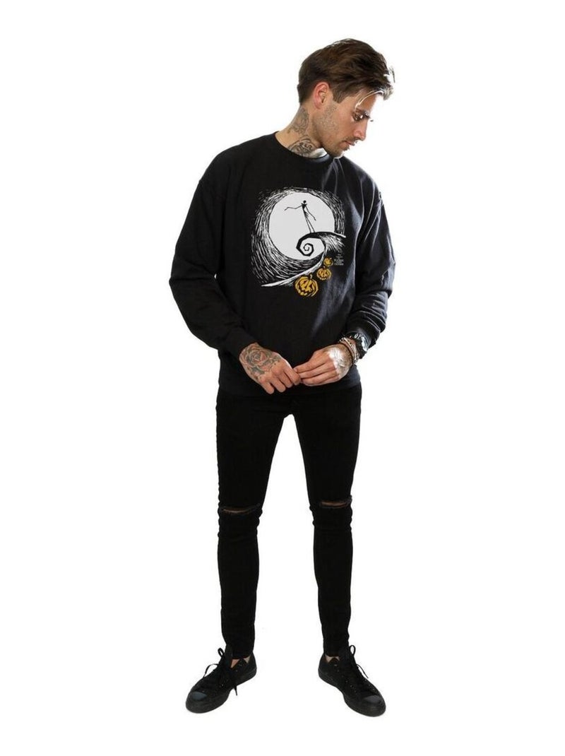 Disney - Sweat NIGHTMARE BEFORE CHRISTMAS JACK'S LAMENT Noir - Kiabi