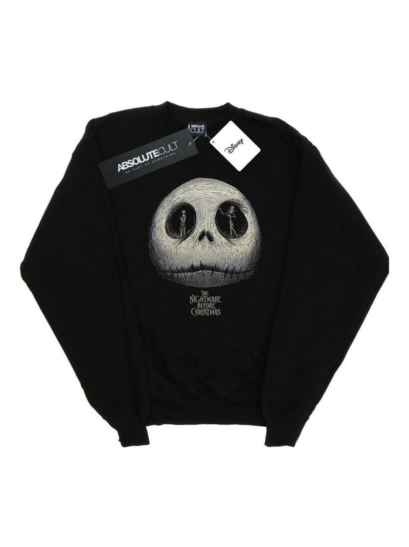 Disney - Sweat NIGHTMARE BEFORE CHRISTMAS JACK'S Noir - Kiabi