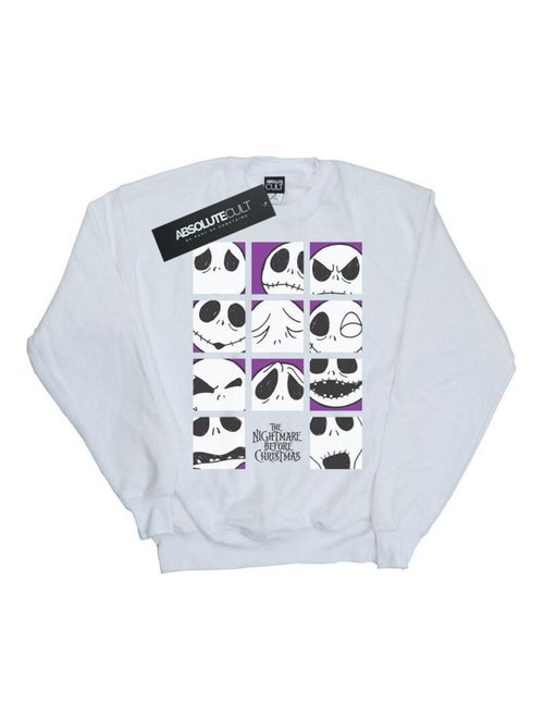 Disney - Sweat NIGHTMARE BEFORE CHRISTMAS MANY FACES OF JACK - Kiabi Disney - Sweat NIGHTMARE BEFORE CHRISTMAS MANY FACES OF JACK - Kiabi