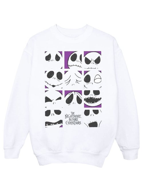 Disney - Sweat NIGHTMARE BEFORE CHRISTMAS MANY FACES OF JACK - Kiabi Disney - Sweat NIGHTMARE BEFORE CHRISTMAS MANY FACES OF JACK - Kiabi