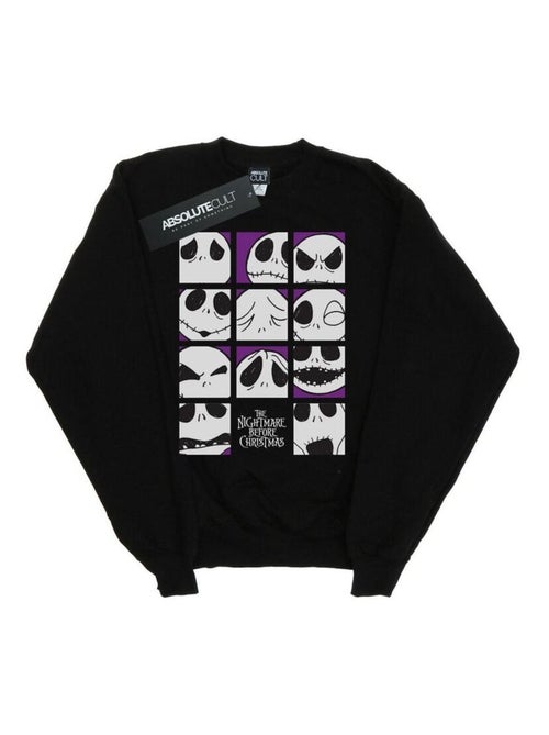 Disney - Sweat NIGHTMARE BEFORE CHRISTMAS MANY FACES OF JACK - Kiabi Disney - Sweat NIGHTMARE BEFORE CHRISTMAS MANY FACES OF JACK - Kiabi