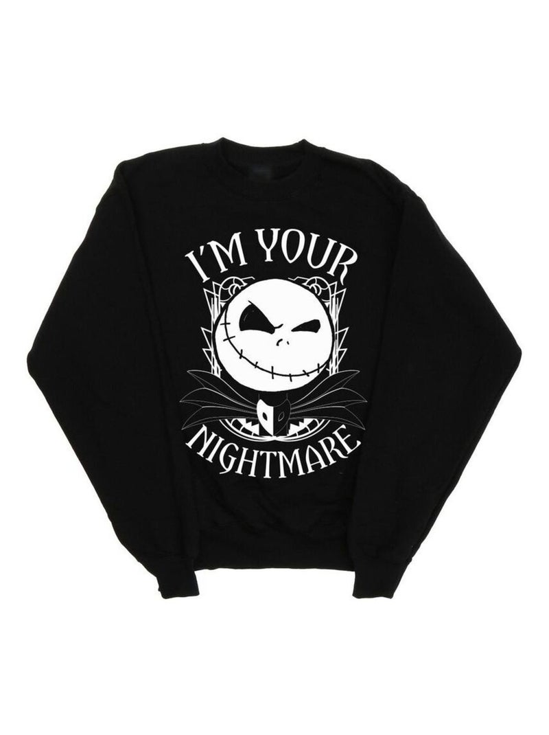 Disney - Sweat NIGHTMARE BEFORE CHRISTMAS Noir - Kiabi