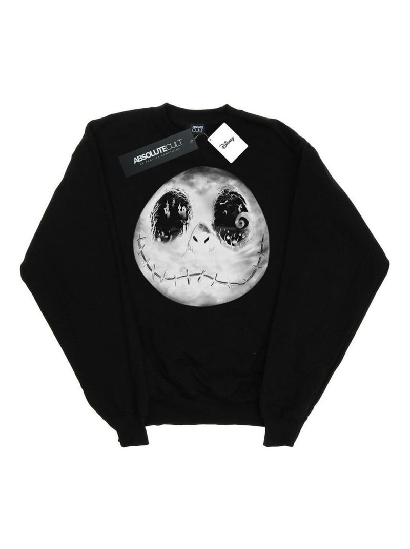 Disney - Sweat NIGHTMARE BEFORE CHRISTMAS Noir - Kiabi
