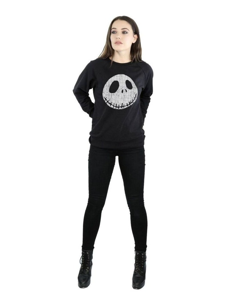 Disney - Sweat NIGHTMARE BEFORE CHRISTMAS Noir - Kiabi