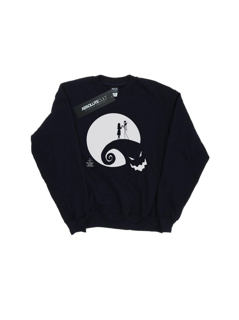 Disney - Sweat NIGHTMARE BEFORE CHRISTMAS Noir - Kiabi