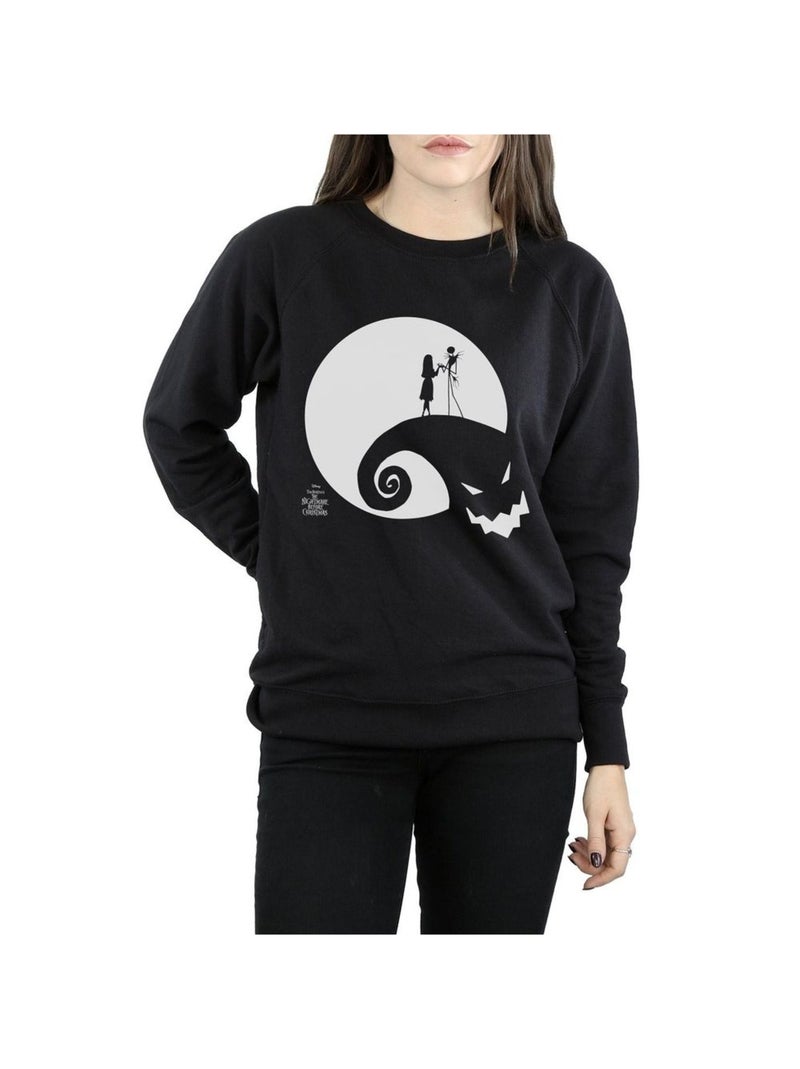 Disney - Sweat NIGHTMARE BEFORE CHRISTMAS Noir - Kiabi