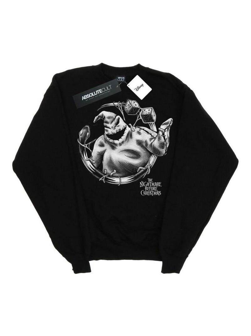 Disney - Sweat NIGHTMARE BEFORE CHRISTMAS Noir - Kiabi