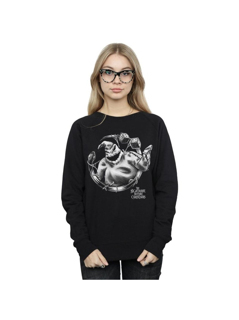 Disney - Sweat NIGHTMARE BEFORE CHRISTMAS Noir - Kiabi