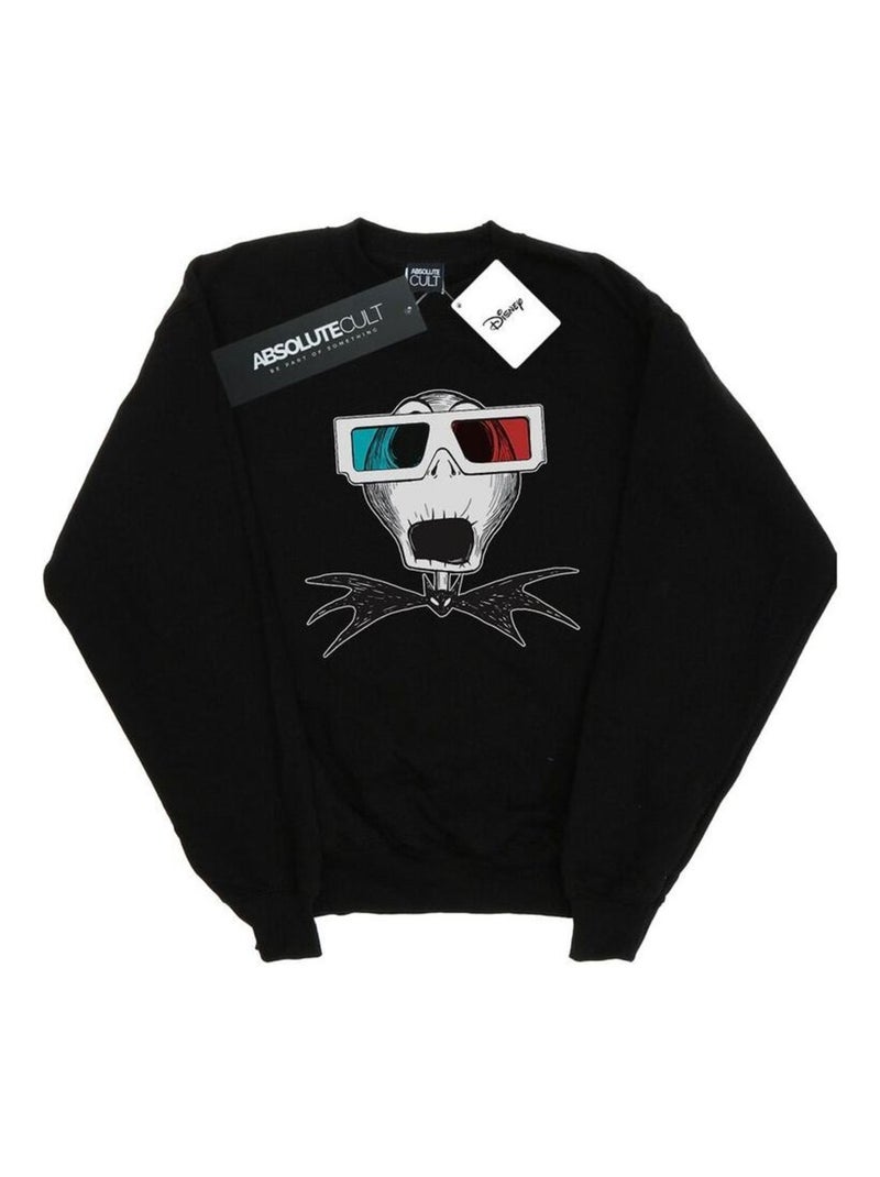 Disney - Sweat NIGHTMARE BEFORE CHRISTMAS Noir - Kiabi