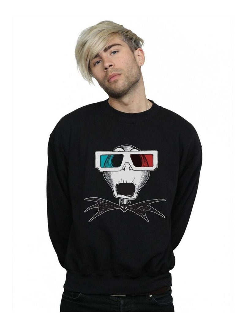 Disney - Sweat NIGHTMARE BEFORE CHRISTMAS Noir - Kiabi