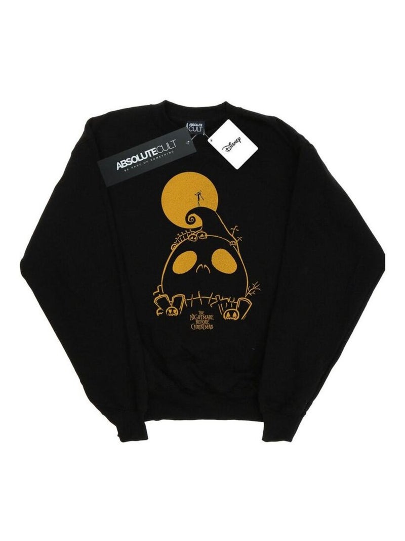Disney - Sweat NIGHTMARE BEFORE CHRISTMAS Noir - Kiabi