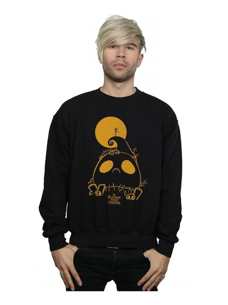 Disney - Sweat NIGHTMARE BEFORE CHRISTMAS Noir - Kiabi