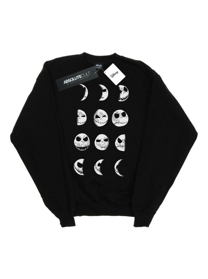 Disney - Sweat NIGHTMARE BEFORE CHRISTMAS Noir - Kiabi