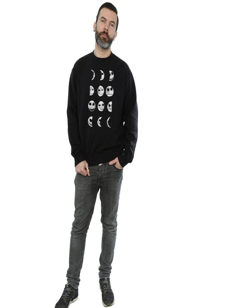 Disney - Sweat NIGHTMARE BEFORE CHRISTMAS Noir - Kiabi