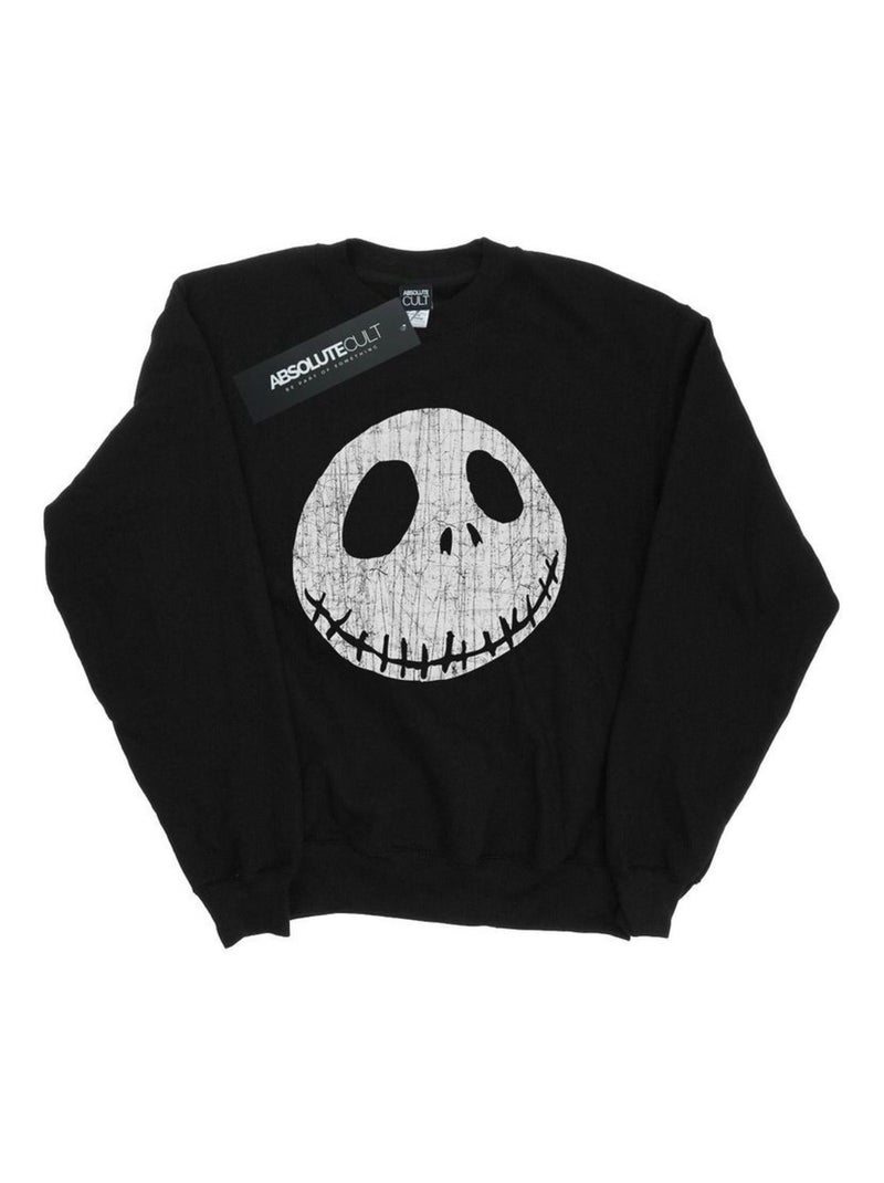 Disney - Sweat NIGHTMARE BEFORE CHRISTMAS Noir - Kiabi