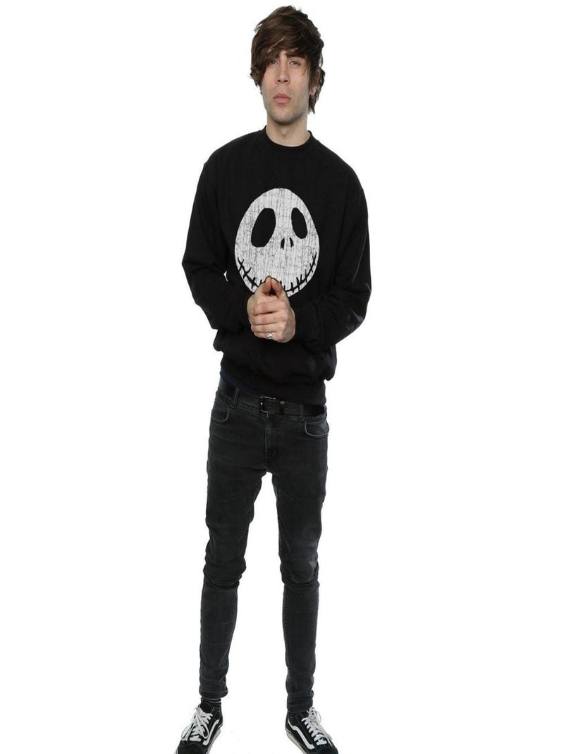 Disney - Sweat NIGHTMARE BEFORE CHRISTMAS Noir - Kiabi