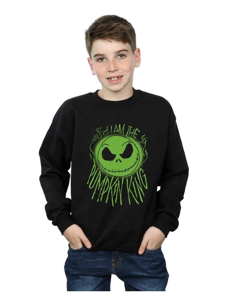 Disney - Sweat NIGHTMARE BEFORE CHRISTMAS Noir - Kiabi