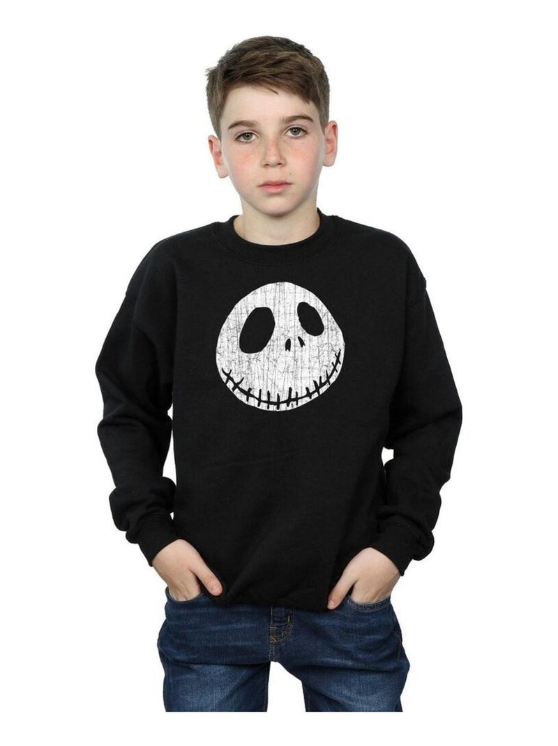 Disney - Sweat NIGHTMARE BEFORE CHRISTMAS Noir - Kiabi