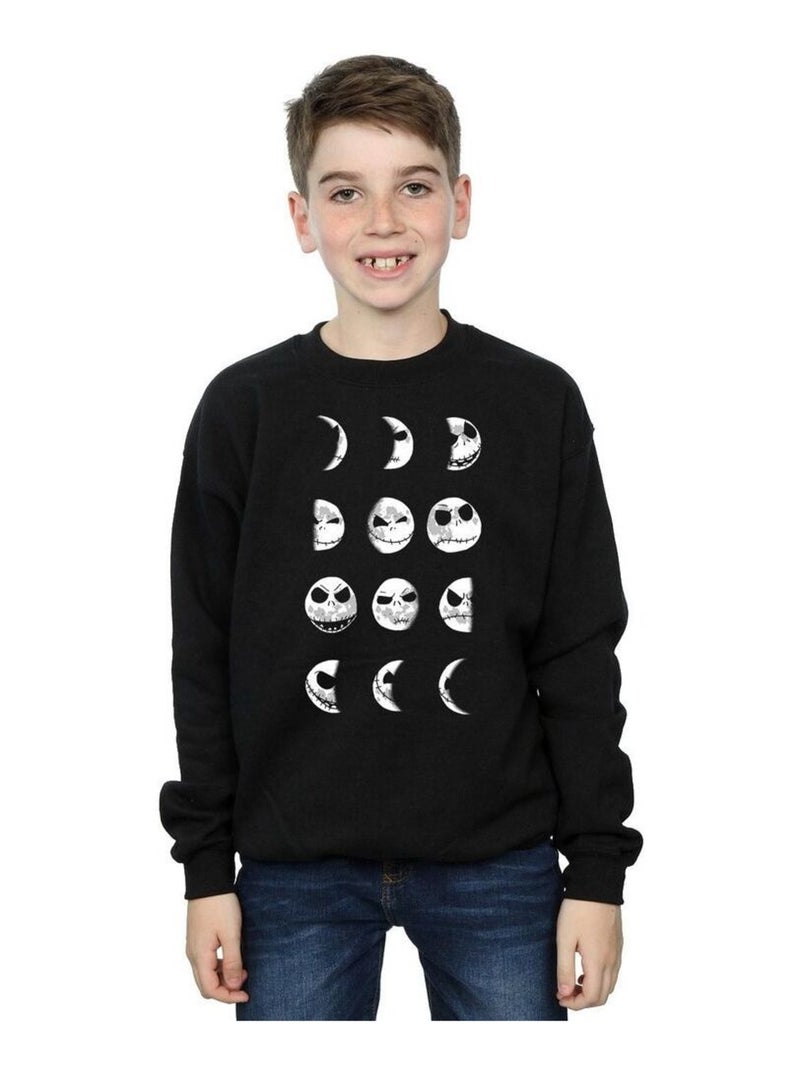 Disney - Sweat NIGHTMARE BEFORE CHRISTMAS Noir - Kiabi