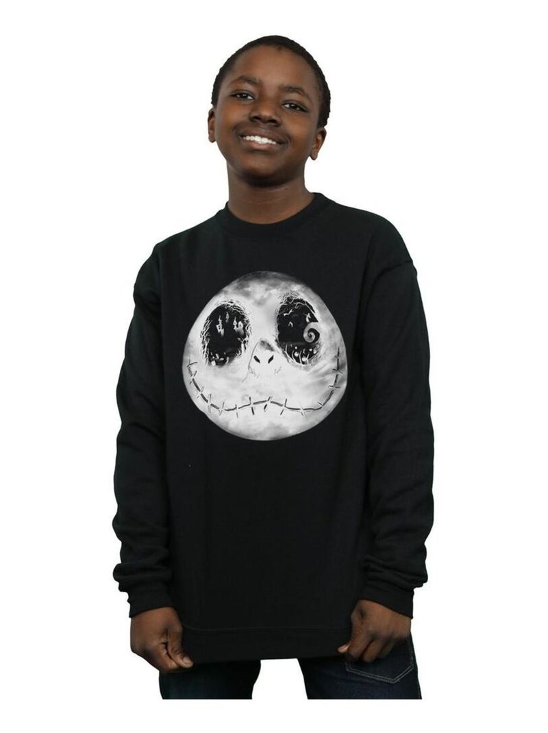 Disney - Sweat NIGHTMARE BEFORE CHRISTMAS Noir - Kiabi