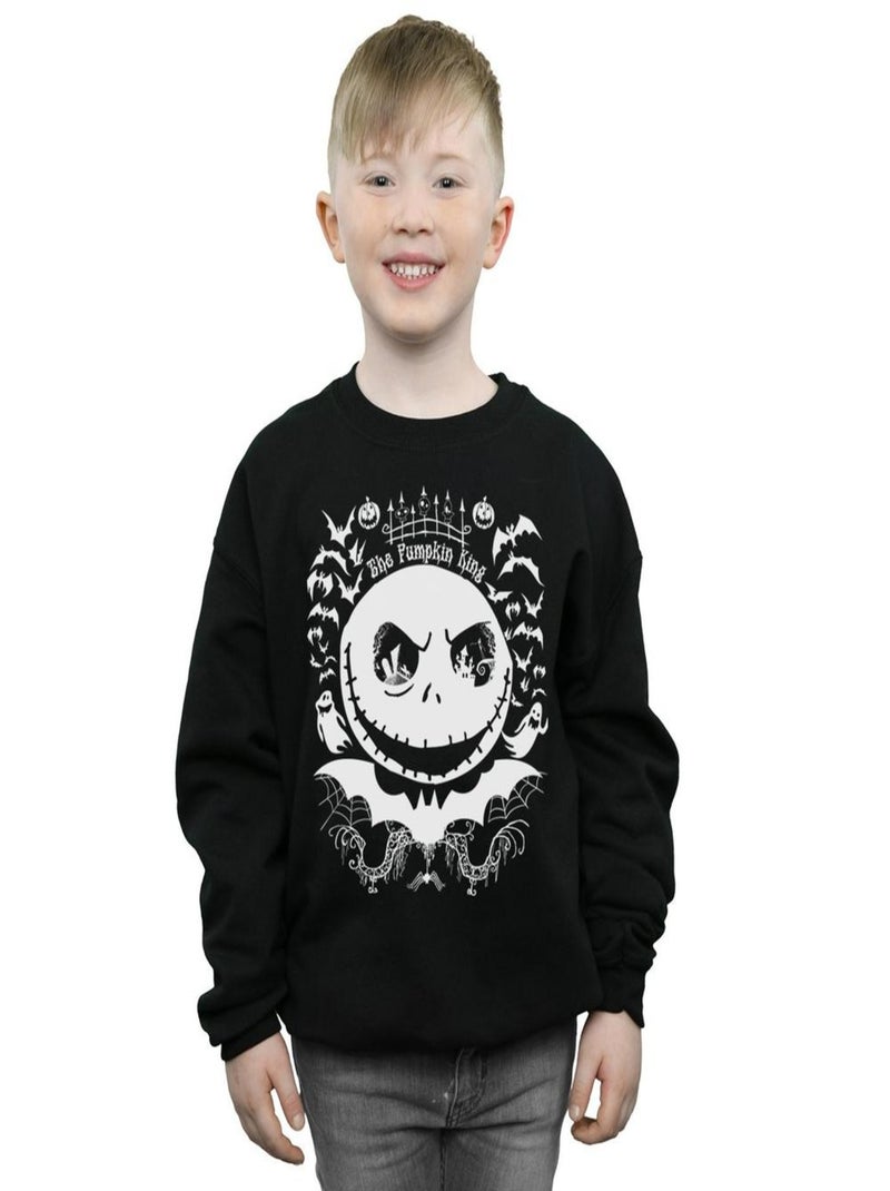 Disney - Sweat NIGHTMARE BEFORE CHRISTMAS Noir - Kiabi