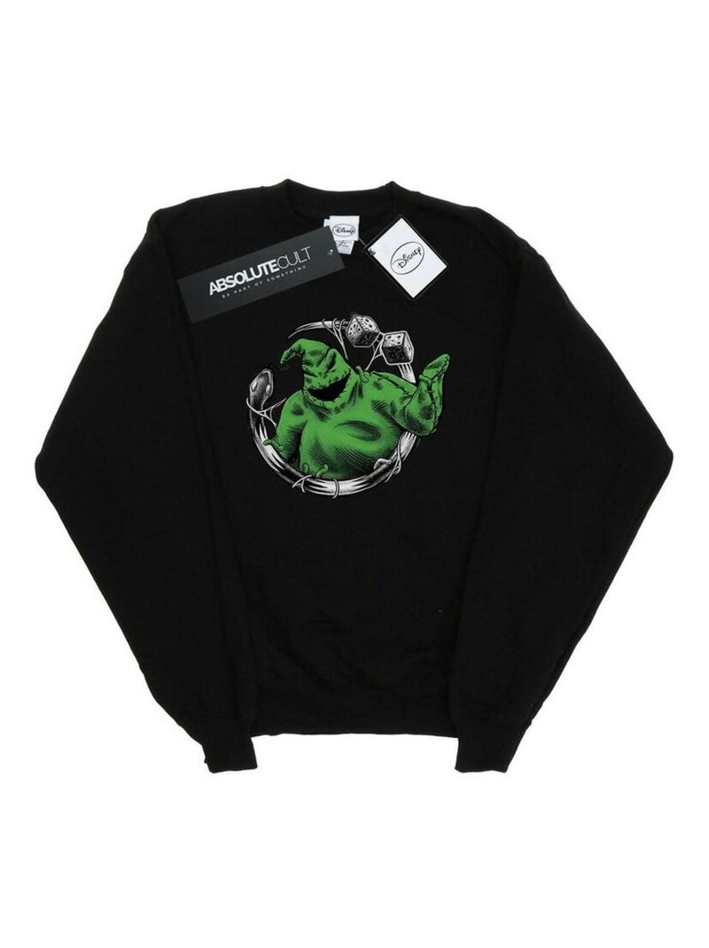 Disney - Sweat NIGHTMARE BEFORE CHRISTMAS ROLL THE DICE Noir - Kiabi