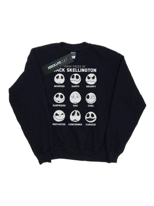 Disney - Sweat NIGHTMARE BEFORE CHRISTMAS THE MANY FACES OF JACK - Kiabi Disney - Sweat NIGHTMARE BEFORE CHRISTMAS THE MANY FACES OF JACK - Kiabi