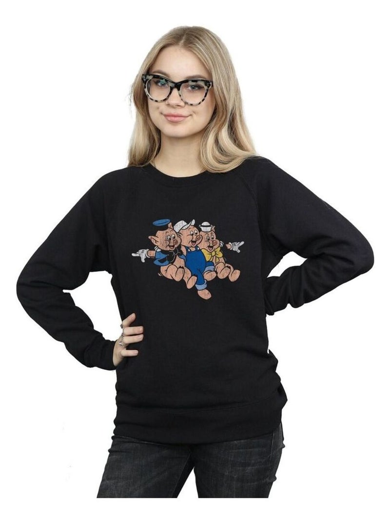 Disney - Sweat Noir - Kiabi