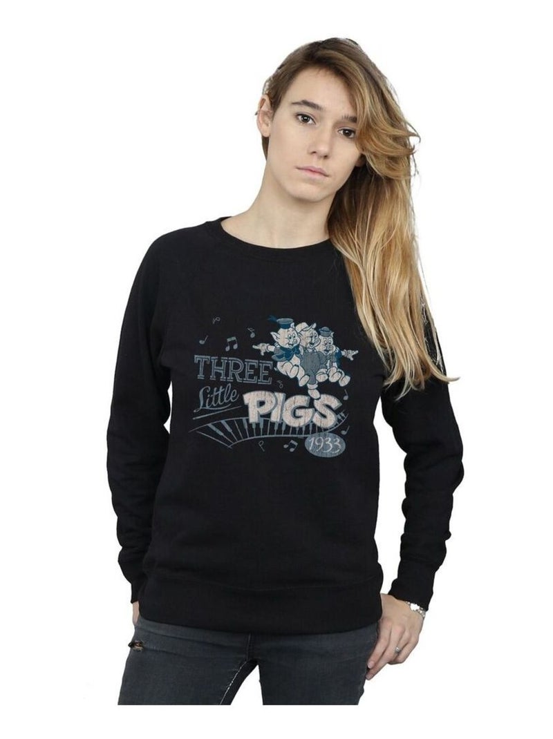 Disney - Sweat Noir - Kiabi