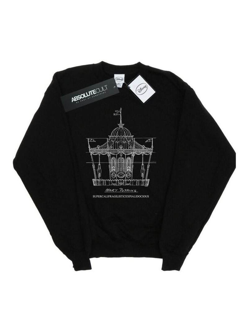 Disney - Sweat Noir - Kiabi