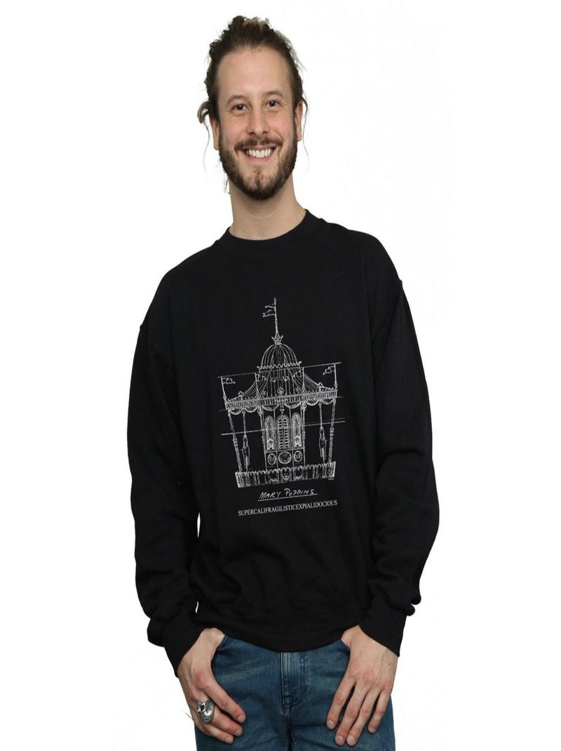 Disney - Sweat Noir - Kiabi
