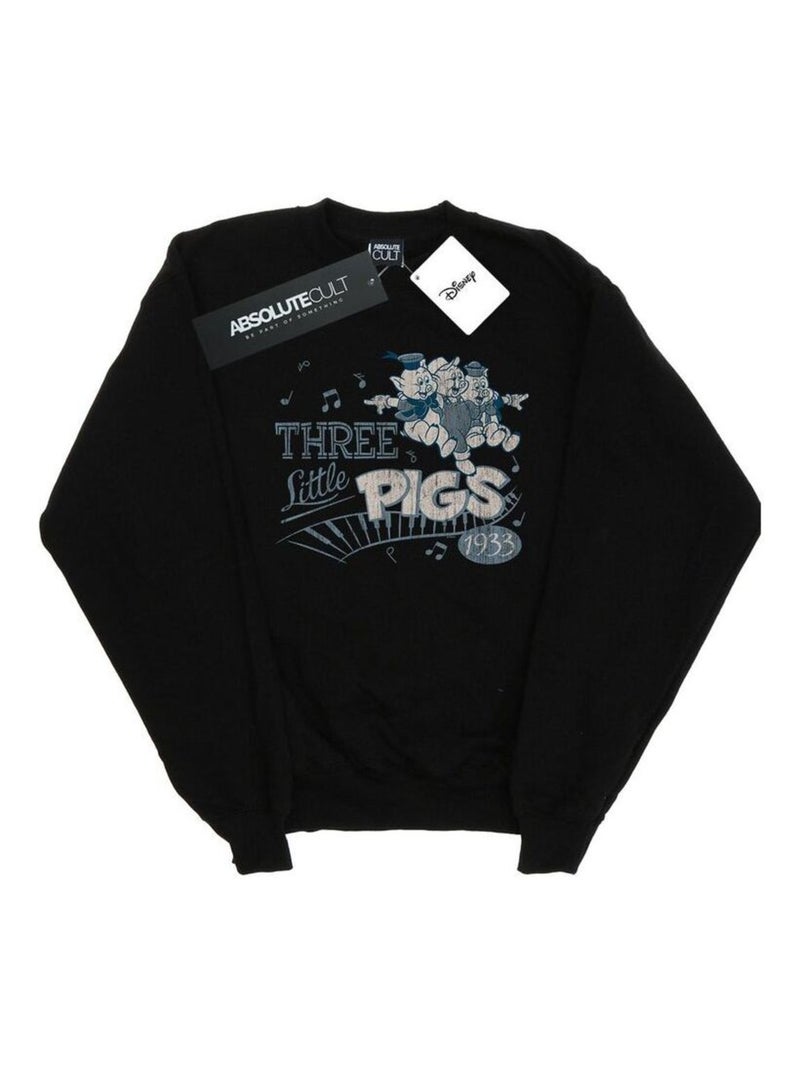 Disney - Sweat Noir - Kiabi