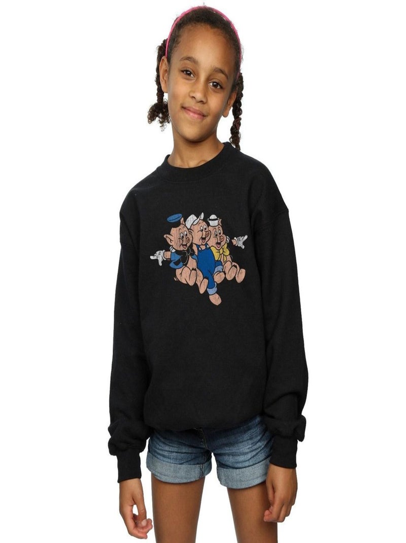 Disney - Sweat Noir - Kiabi