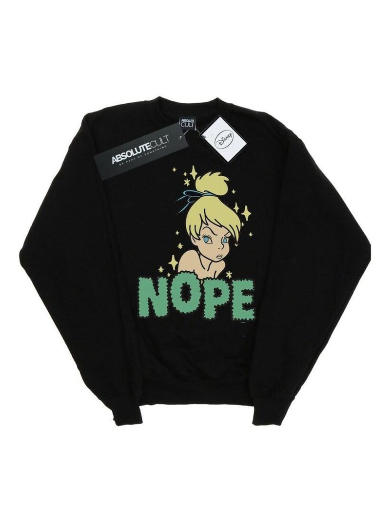 Disney - Sweat NOPE Noir - Kiabi