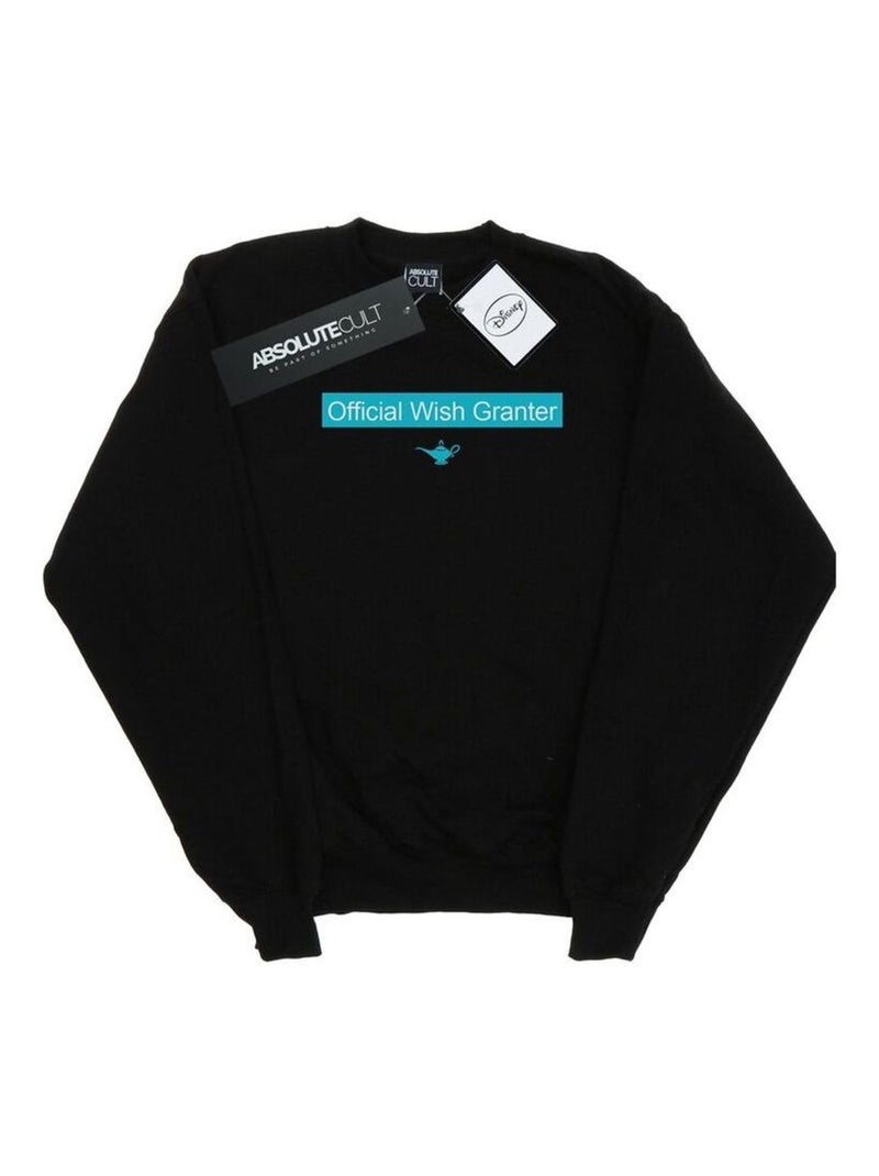 Disney - Sweat OFFICIAL WISH GRANTER Noir - Kiabi