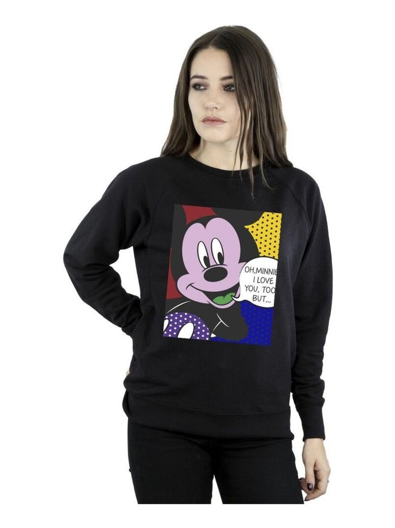 Disney - Sweat OH Noir - Kiabi