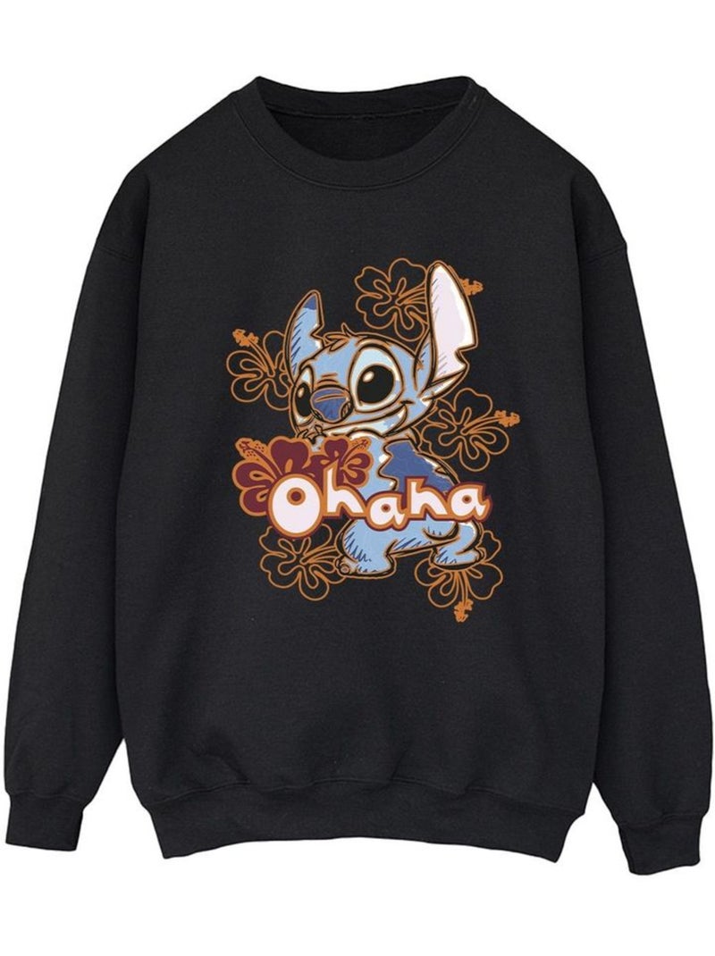Disney - Sweat OHANA Noir - Kiabi