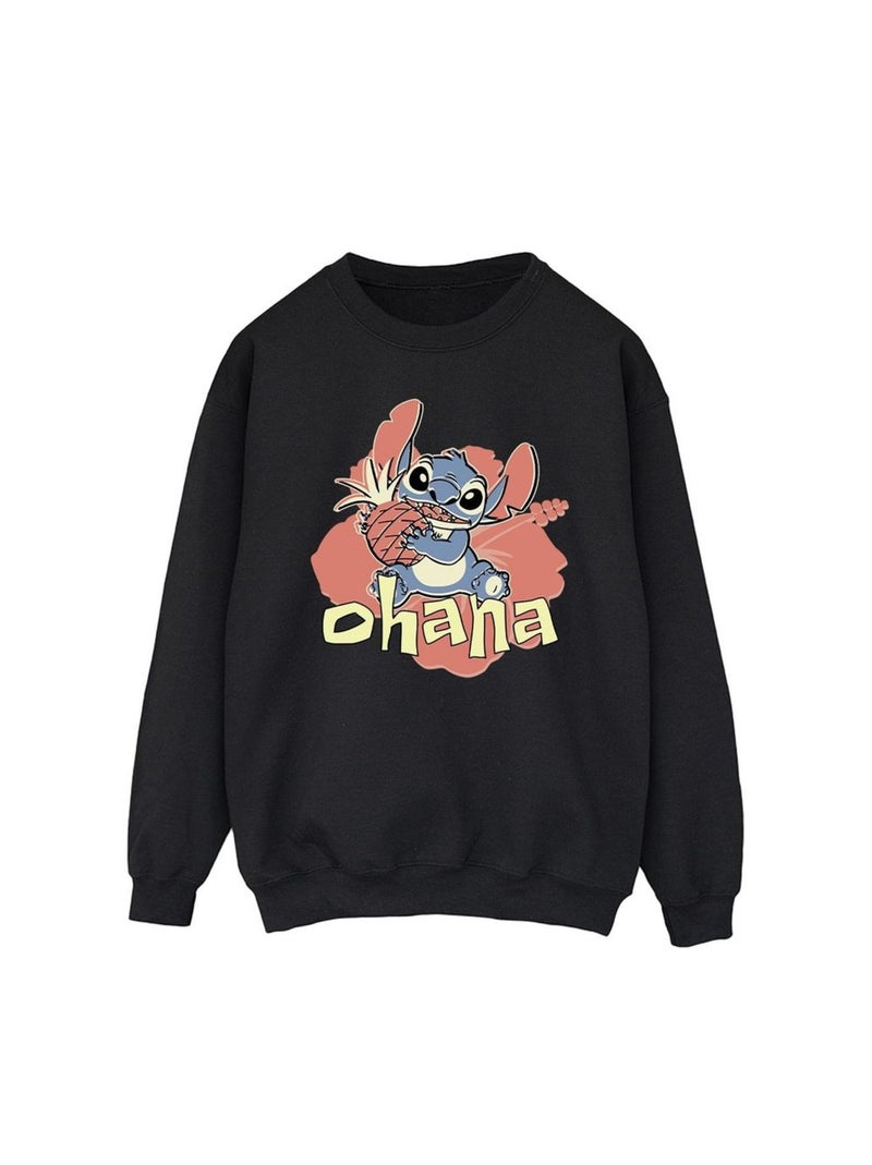 Disney - Sweat OHANA Noir - Kiabi