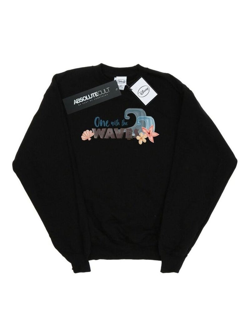 Disney - Sweat ONE THE WAVES Noir - Kiabi