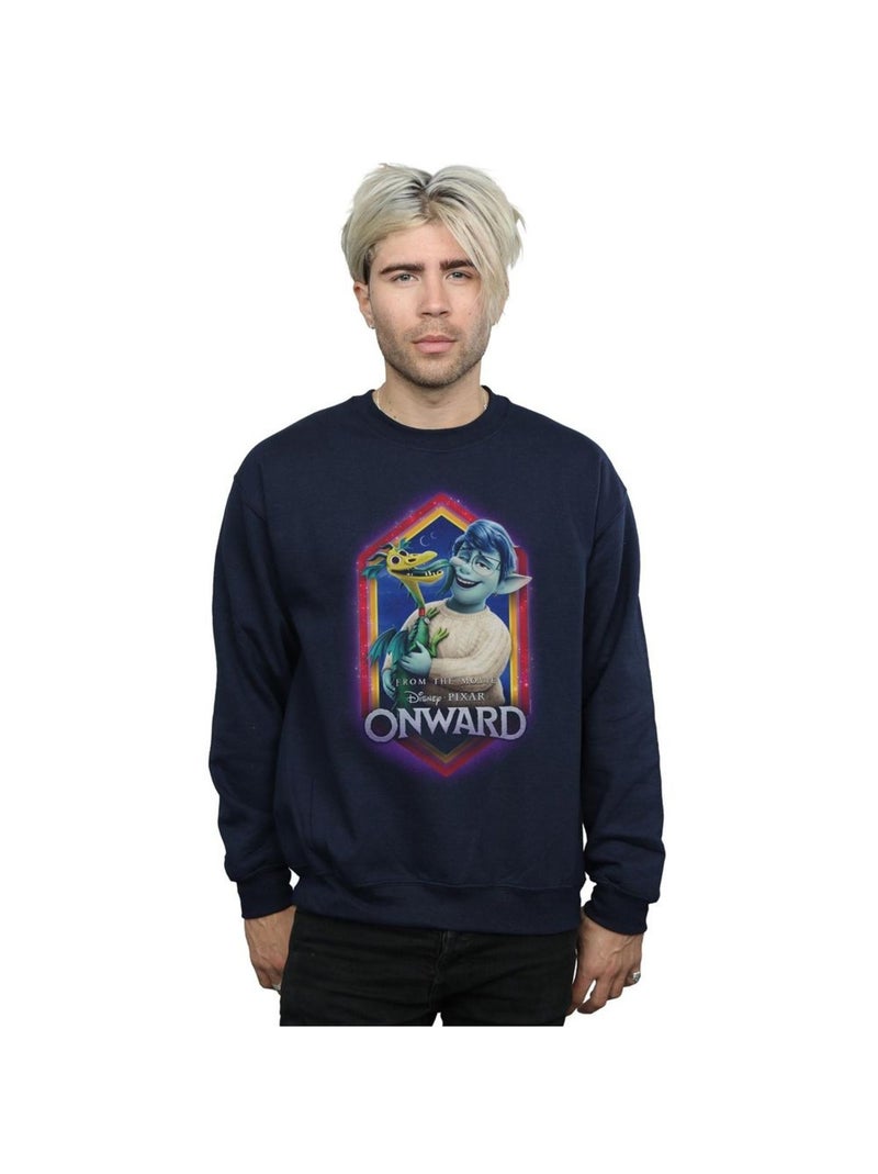 Disney - Sweat ONWARD Bleu marine - Kiabi